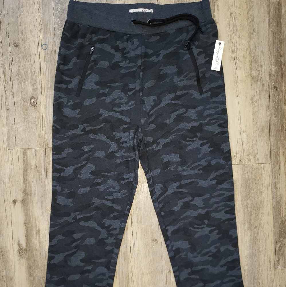 🆕️🚹Soveirgn Code Camo Fleece Sweatpants, Lg🔥❗